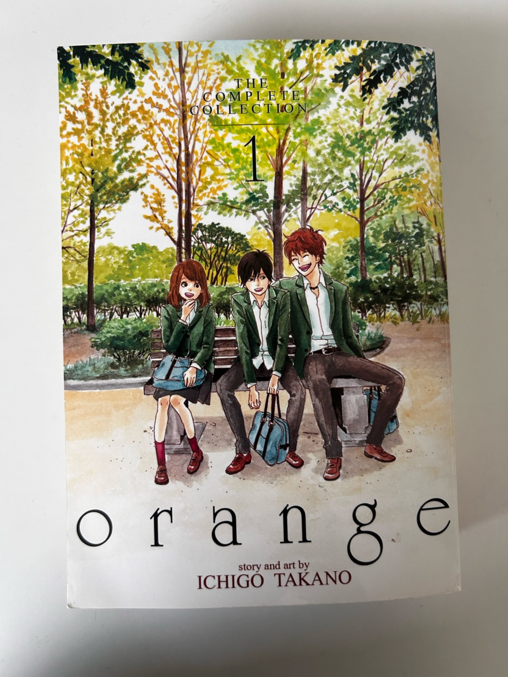 Orange Vol. 1 Graphic Novel by - Green Cover